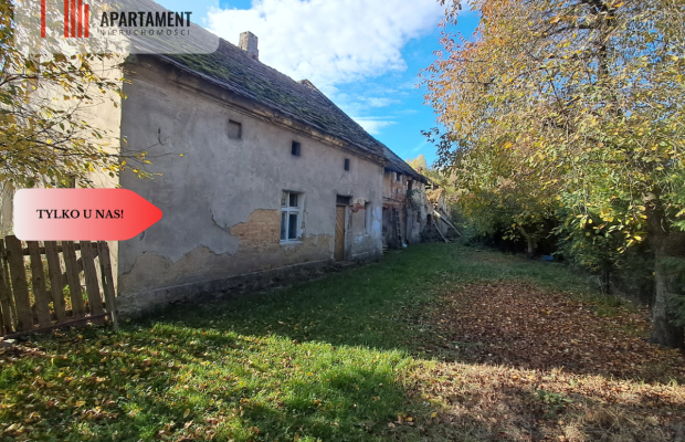 Dom na wsi do remontu z 5,5 ha ziemi.