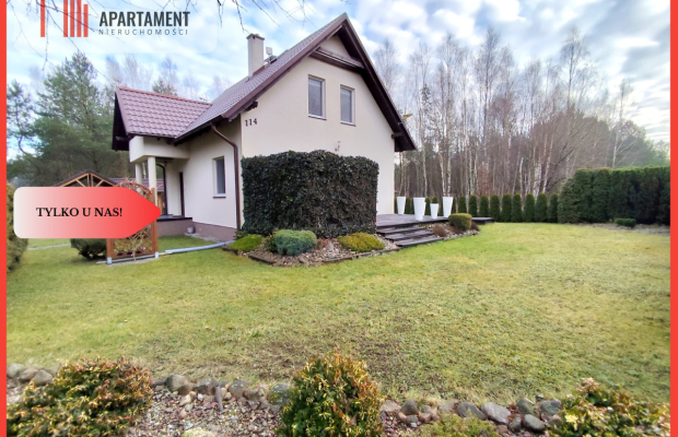 Dom w bliskiej odległości od jeziora!