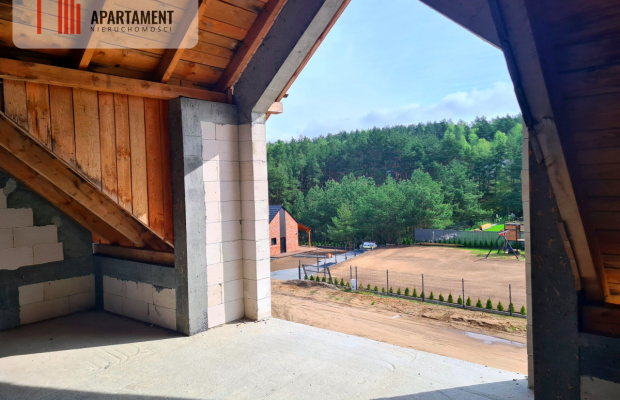 Dom dwulokalowy w stanie otwartym Stężyca!!