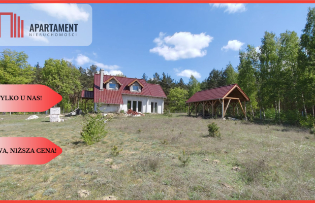 Dom z przepięknym widokiem na polanę w Lesie