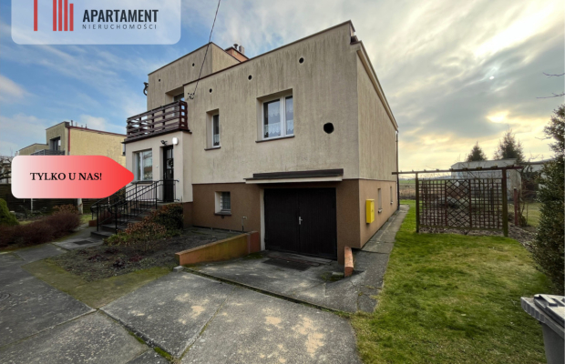 Dom z ogrodem i garażem w Starogardzie Gdańskim