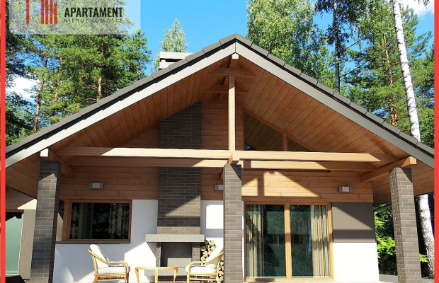 Dom w pięknej okolicy, stan surowy zamknięty