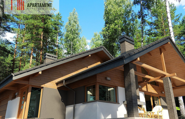 Dom w pięknej okolicy, stan surowy zamknięty