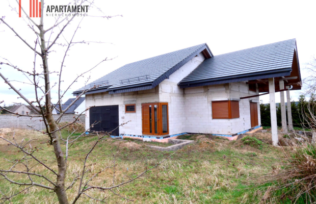 Dom w pięknej okolicy, stan surowy zamknięty