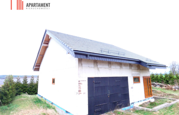 Dom w pięknej okolicy, stan surowy zamknięty