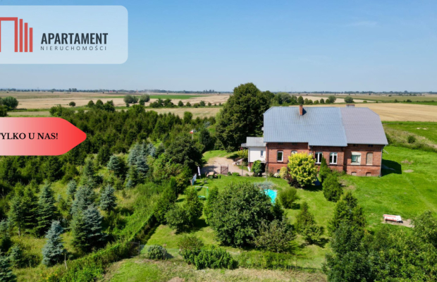 Tylko u nas! cisza i spokój, dom i duża działka