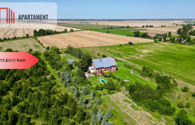 Tylko u nas! cisza i spokój, dom i duża działka