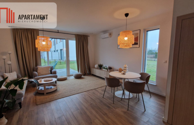 Centrum Łochowa -ogródek, wykończone, BEZ PROWIZJI