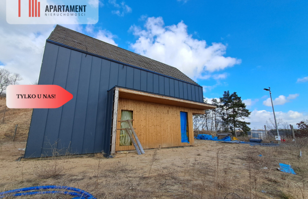 DOM NA WZGÓRZU W TRAKCIE BUDOWY