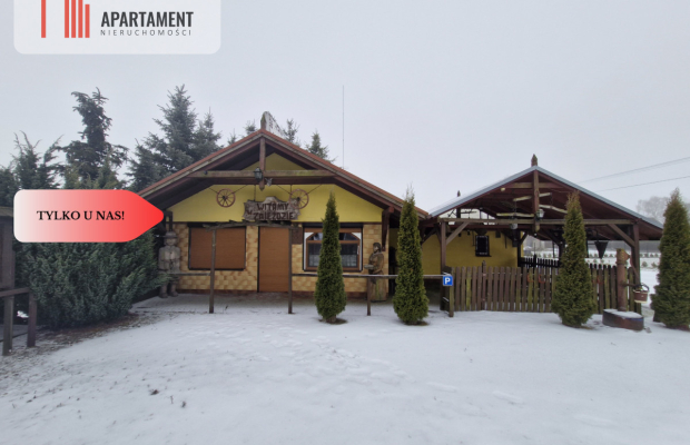 Zajazd z dużą działką pod Damasławkiem