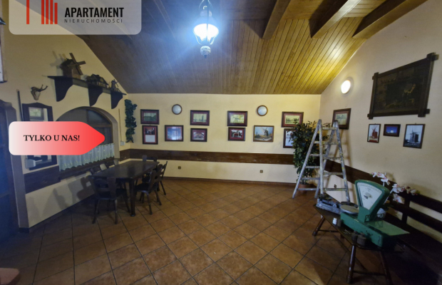 Zajazd z dużą działką pod Damasławkiem