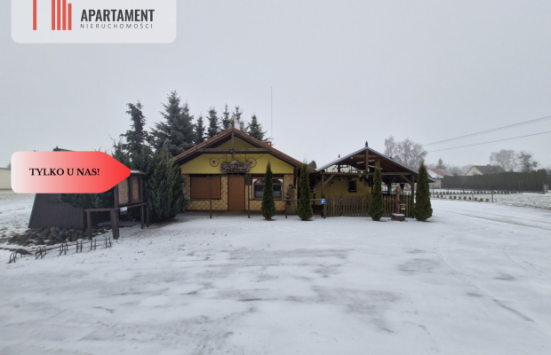 Zajazd z dużą działką pod Damasławkiem