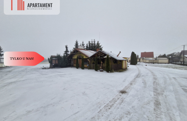 Zajazd z dużą działką pod Damasławkiem