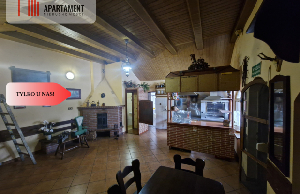 Zajazd z dużą działką pod Damasławkiem