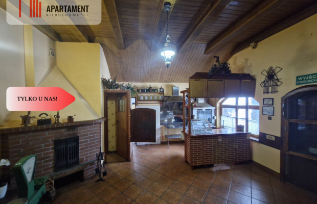 Zajazd z dużą działką pod Damasławkiem