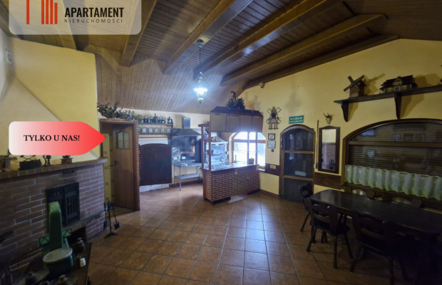 Zajazd z dużą działką pod Damasławkiem