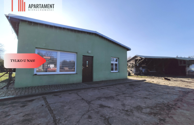 OKAZJA ! Hale produkcyjne z budynkiem mieszkalnym!