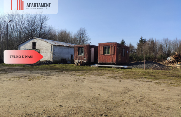 OKAZJA ! Hale produkcyjne z budynkiem mieszkalnym!