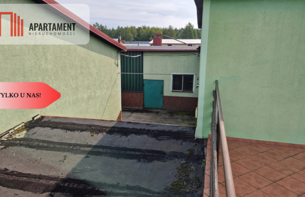 Nieruchomość inwestycyjna hale+ budynek mieszkalnl