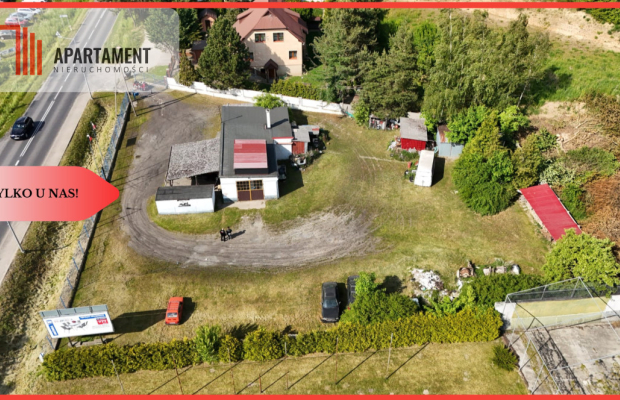 WARSZTAT SAMOCHODOWY NA ATRAKCYJNEJ DZIAŁCE