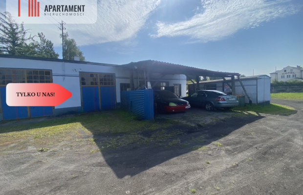 WARSZTAT SAMOCHODOWY NA ATRAKCYJNEJ DZIAŁCE