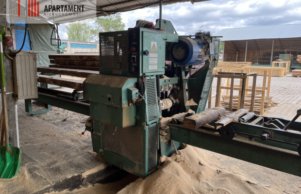 Super inwestycja - czynny Tartak z wyposażeniem !