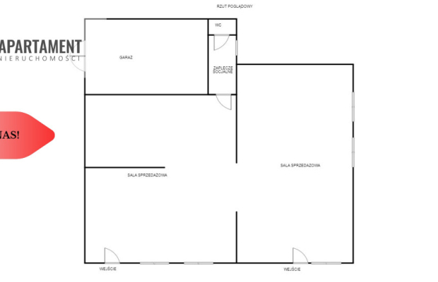 * Hala magazyn lokal handlowy w Kcyni