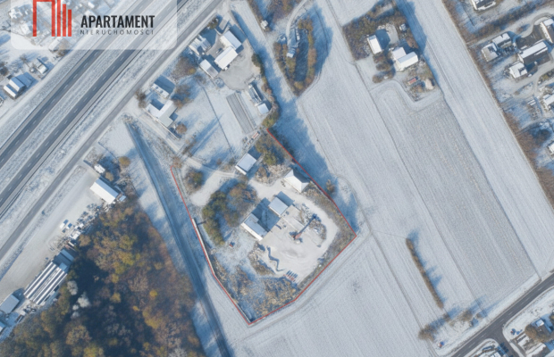 Hale, magazyny, biura – teren komercyjny przy S5