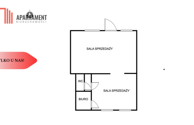 Lokal gotowy pod działalność. Tylko u nas.