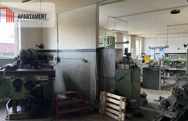 Hala gotowa pod biznes z mieszkaniem