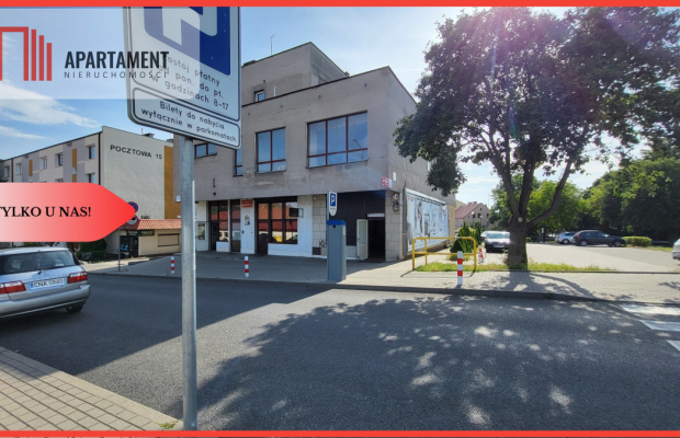 Duży lokal handlowo - usługowy, magazyn.