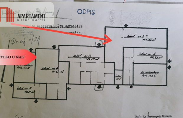 Duży lokal handlowo - usługowy, magazyn.