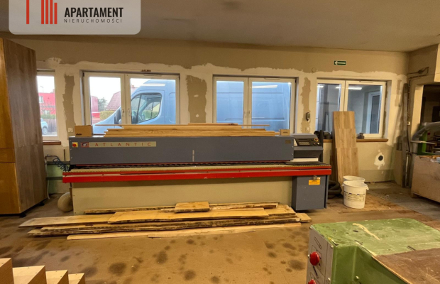 Kompletny, dobry zakłąd stolarski do wynajmu.