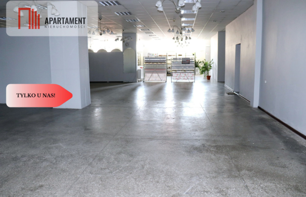 Lokal uslugowo-handlowy 500 m2, I piętro, winda