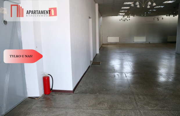 Lokal uslugowo-handlowy 500 m2, I piętro, winda