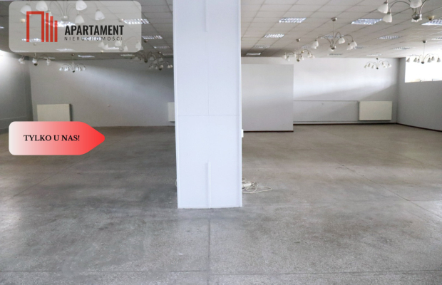 Lokal uslugowo-handlowy 500 m2, I piętro, winda