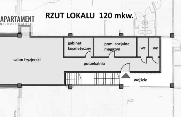Salon fryzjerski w topowej lokalizacji!