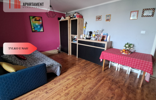 62 m2/rozkład/3 pokoje/balkon!