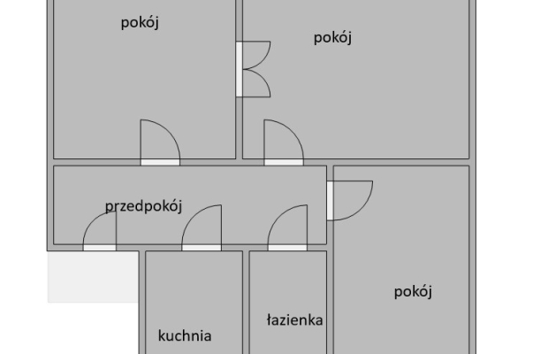 Centrum Tczewa – 3 pokoje z balkonem i piwnicą!!!