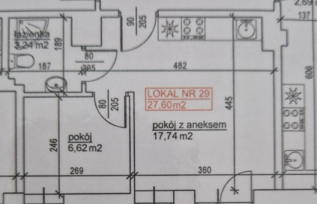 Świetna lokalizacja, mieszkanie na dobry początek.