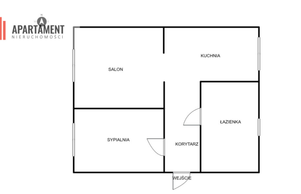 Bezczynszowe mieszkanie PARTER