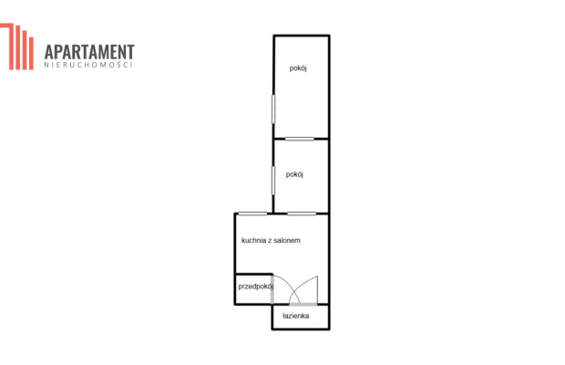 57 m² | 3 pokoje | Niskie koszty | Tczew