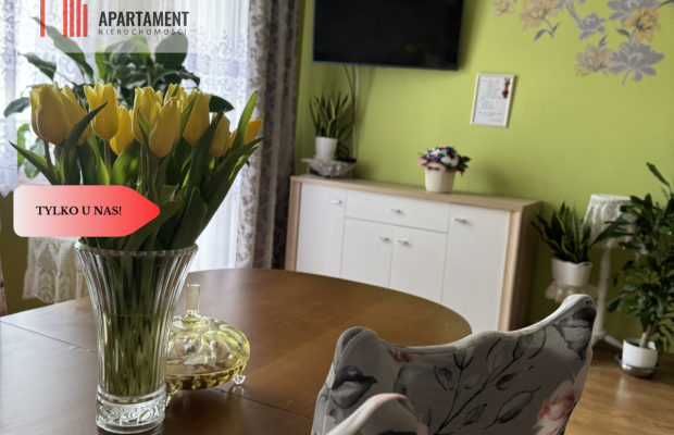 Przestronne mieszkanie 3 pokojowe