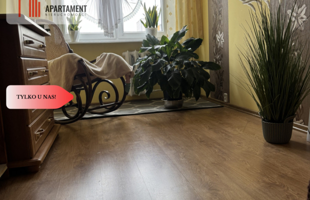 Przestronne mieszkanie 3 pokojowe