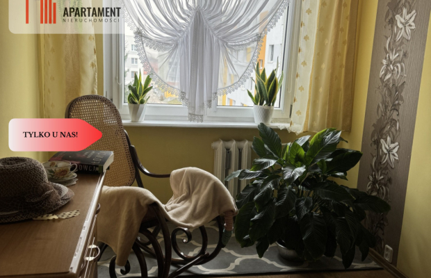 Przestronne mieszkanie 3 pokojowe