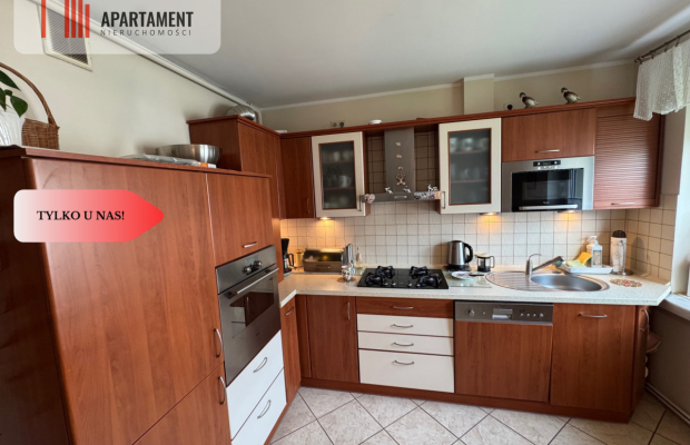 Duże 3 pokojowe z balkonem na I piętrze!