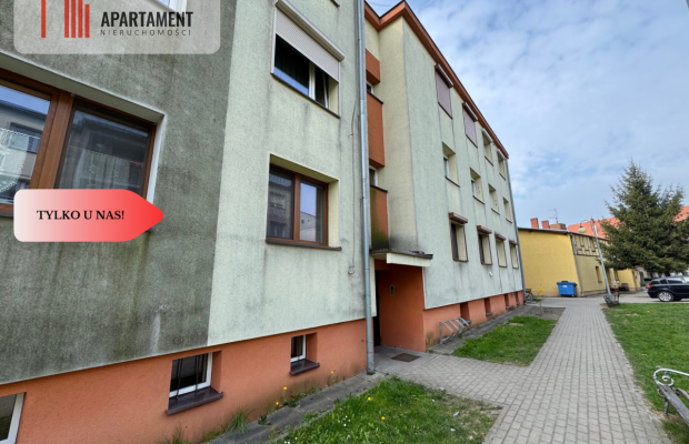 Duże 3 pokojowe z balkonem na I piętrze!