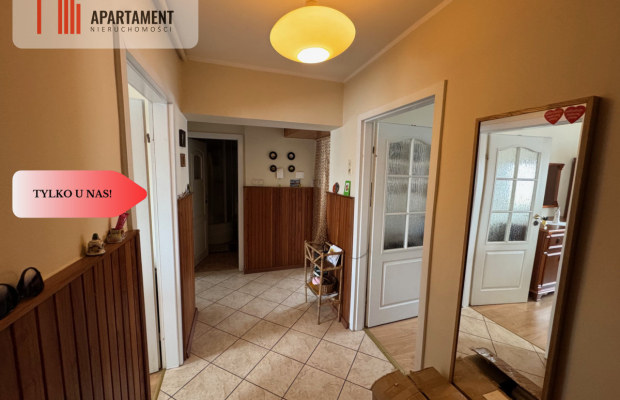 Duże 3 pokojowe z balkonem na I piętrze!