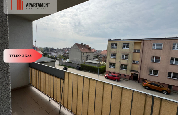 Duże 3 pokojowe z balkonem na I piętrze!