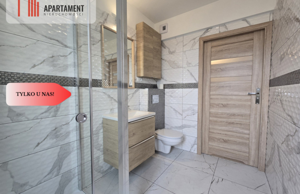 * Nowa kawalerka do wprowadzenia z ogródkiem